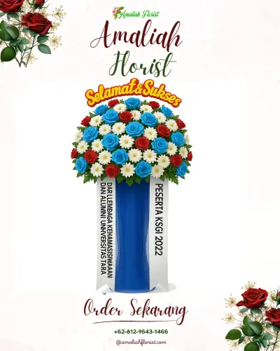 Standing Flower di Rumah Duka Kasih Damai Bintaro